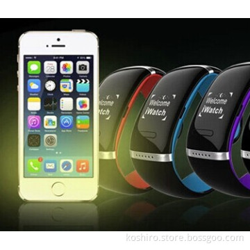 Fashionable Smart Bluetooth Watch with Pedometer